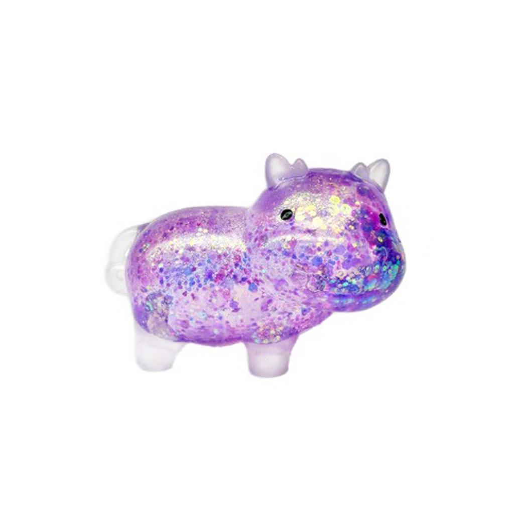 Сквиши в форме коровы, сжимаемая сенсорная игрушка, милая форма коровы, мягкая, медленно восстанавливающая форму, для снятия тревожности, сжималка для мальчиков, девочек, детей