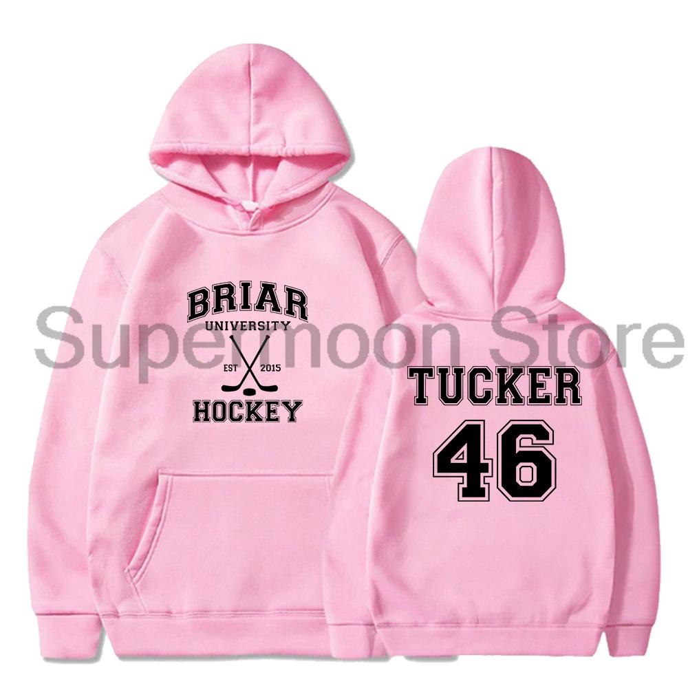 Off Campus Briar University Team Hoodie Unisex Long Sleeve Streetwear Women Men Hooded Sweatshirts