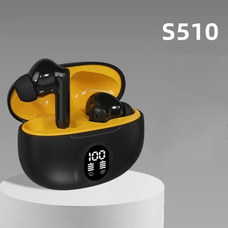 Xiaomi Original S510 Fone Bluetooth 5.3 TWS Wireless Headphones with LED Display Stereo Headset Touch Control Earbuds Noise Reduction
