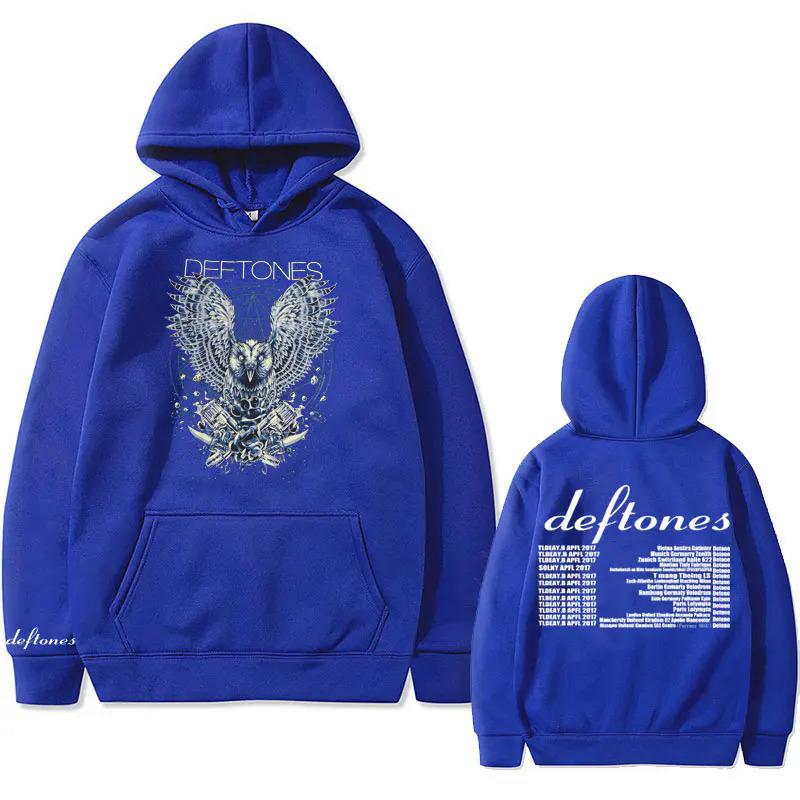 Deftones Diamond Eyes Owl Band Print Hoodie