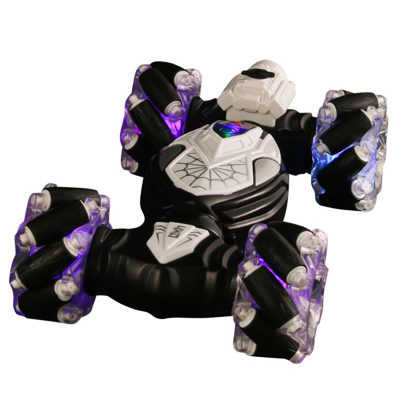 RC Stunt Car 2.4G Remote Control Cars RC Watch Gesture Sensor LED Rotation Gift Electronic Toy for Kids Boys
