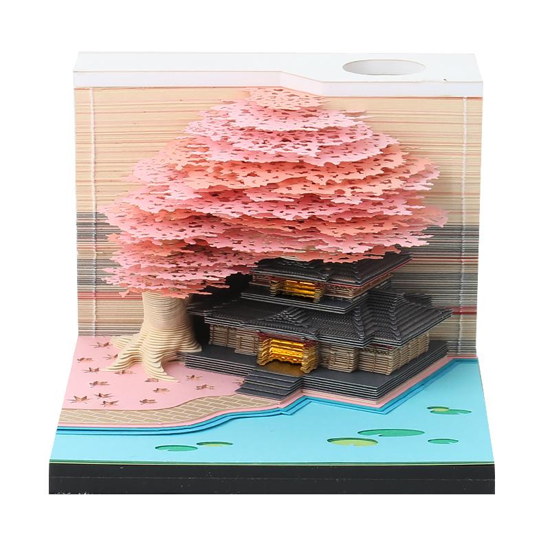 2026 Factory Direct Selling Exquisite Gift Memo Pad Can Be Customized With Colorful Paper Carving Creative Gifts