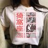 Demon Slayer Kimetsu No Yaiba T Shirt Women Manga Funny Y2K T Shirt Girl Funny Clothing Aesthetic Clothes