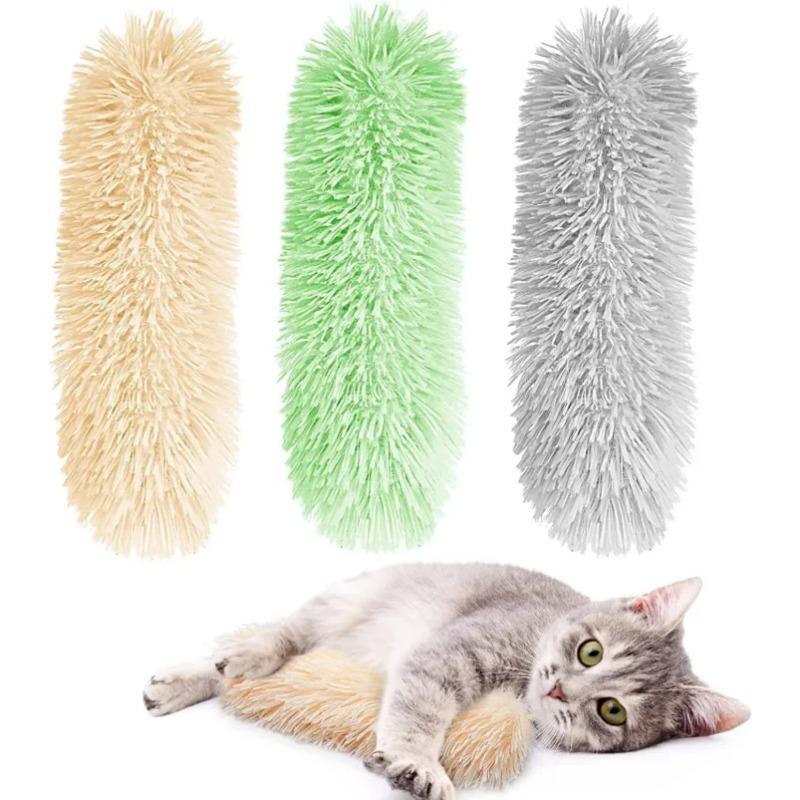 Мягкая игрушка для кошек, жевательная резинка, кошачья мята, самоуверенные игрушки для укусов, полосатая подушка, дразнящие игрушки для кошек, мягкая интерактивная игрушка для кошек, Katten Speelgoed