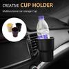 Novelty Car Water Cup Holder Mobile Phone Holder Beverage Holder Trash Can Air Outlet Chair Back Door Armrest MultifunctionalBox