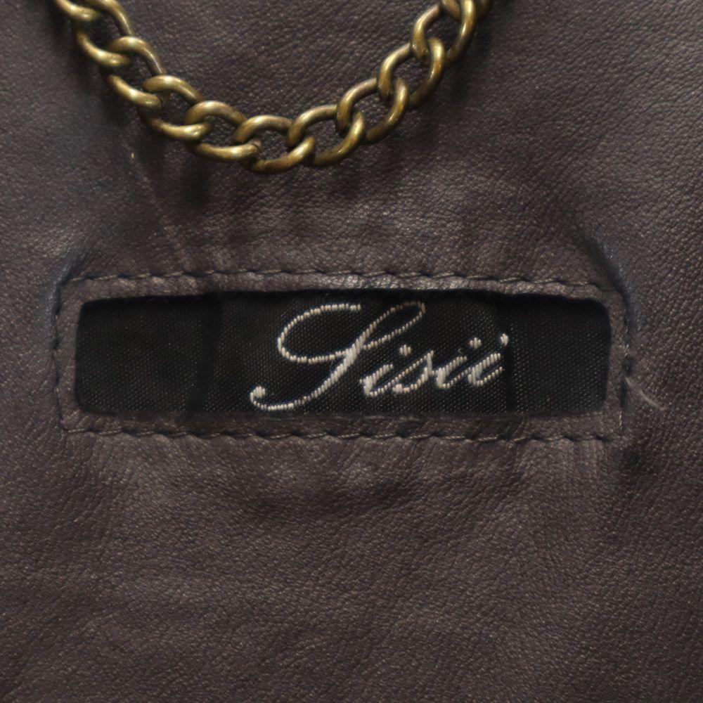 Sisii leather Double riders jacket Brown Women Used