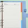 PU Leather A5/A6 Binder Notebook Cover Refillable Journal Agenda Planner Cover  Work