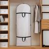 1Pc Extra Large Hanging Suit Dress Coat Travel Bag Clothes Cover Storage Zip Home Zip Up Hanging Suit Dress Coat Bag Clothes Cover Storage