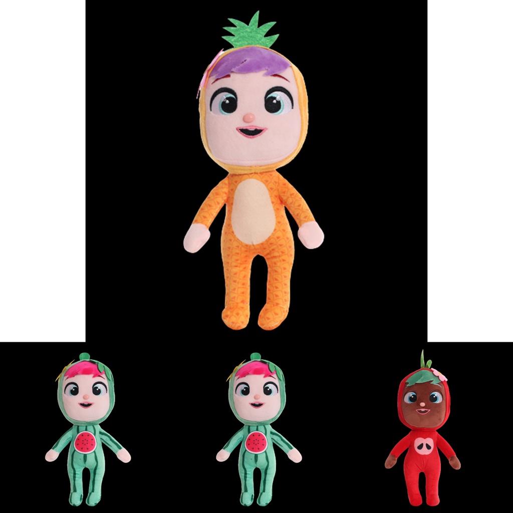 Мягкие плюшевые игрушки Cry Baby, куклы-фрукты разных дизайнов