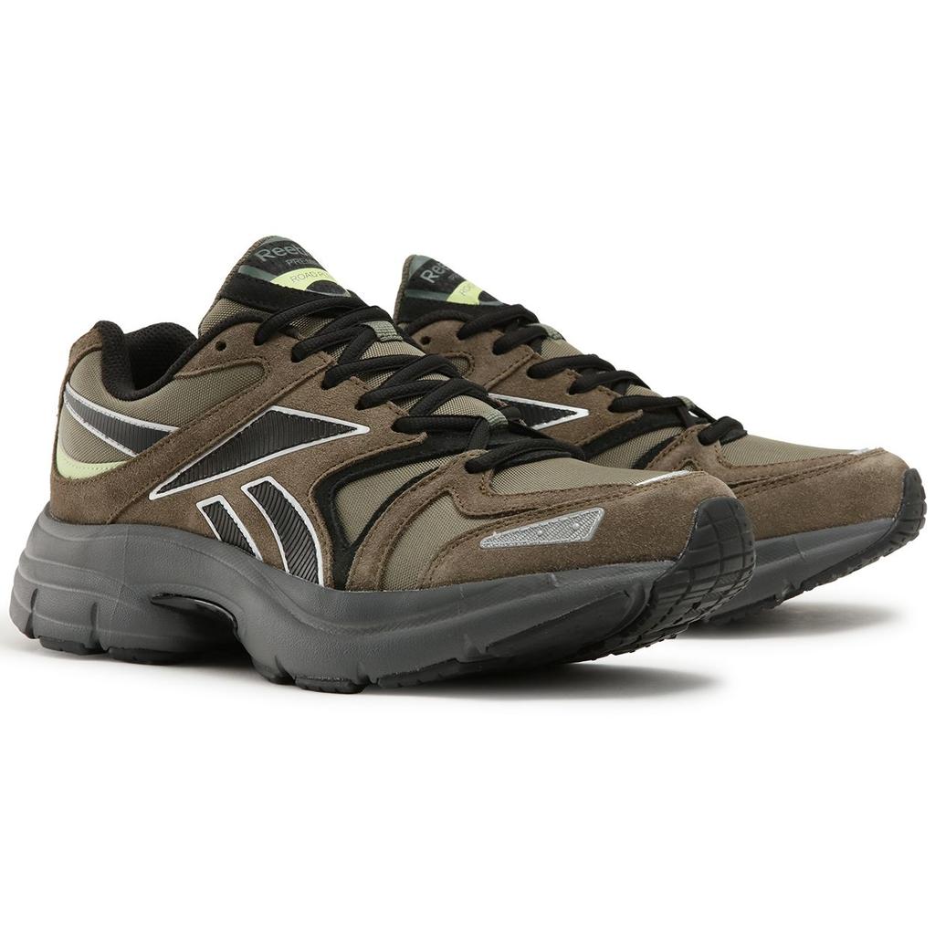 Reebok Premier Road Plus Casual Comfortable Versatile Low-Top Running Shoes Unisex Sneakers Brown 25SRC917U1GL4