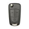 Replacement Blank Flip Key Shell for Opel Astra H Corsa D Vectra C Zafira 2 3 Buttons Remote Car Key Case Uncut Blade 3 Buttons