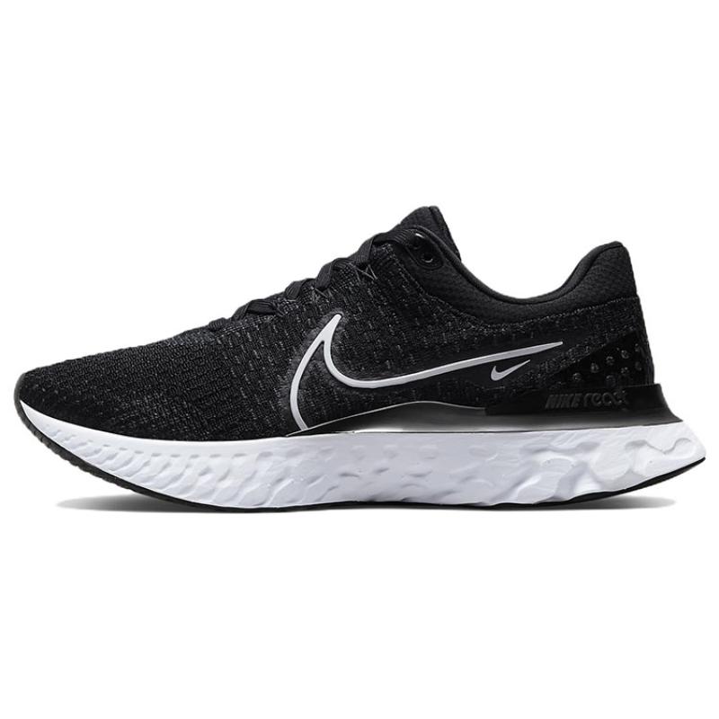 Nike React Infinity Run Flyknit 3 Black White Sneakers DH5392-001
