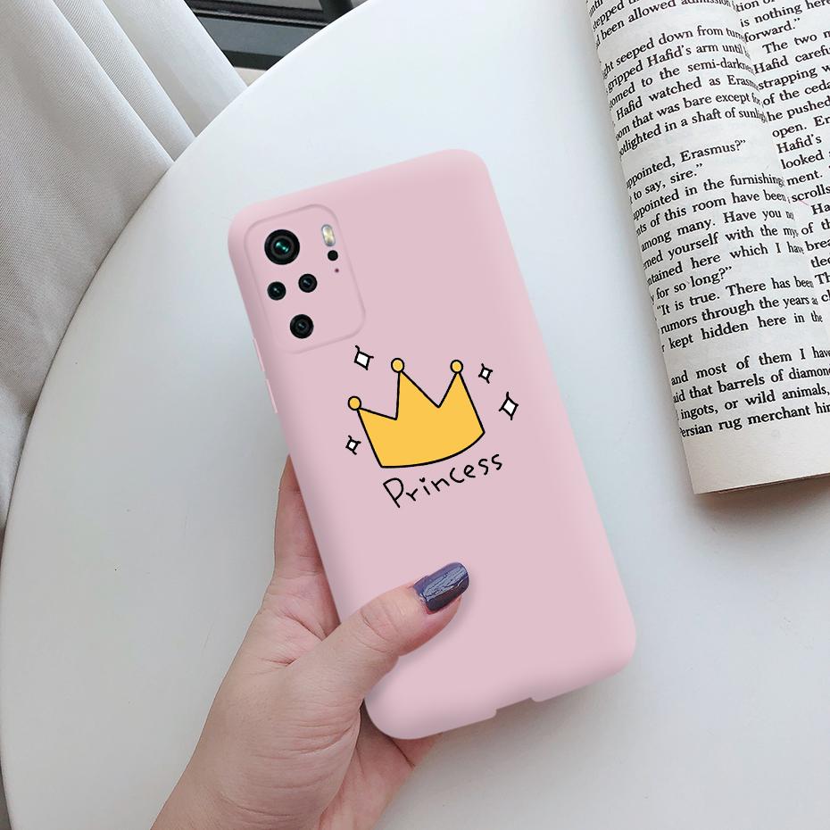 For Xiaomi Redmi Note 10 Phone Case TPU Soft Silicon Cute Pattern Back Cover for Xiomi Xiaomi Redmi Note 10 note10 Pro 10s Cases