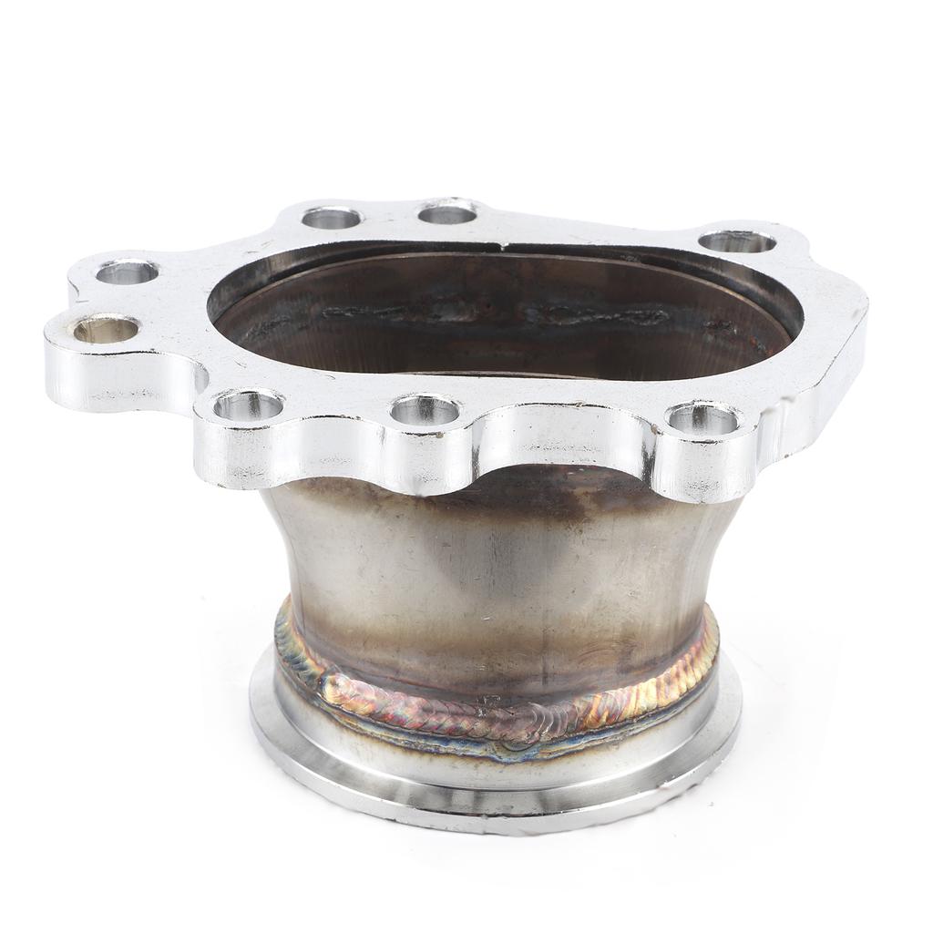 Turbo Adapter Flange 8 Bolts To 3in VBand Turbo Outlet Downpipe Fit for Garrett T25 T28 GT25 GT28