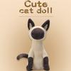 New Fashion Children's Toys Alice Siamese Cat Cute Exquisite Plush Doll