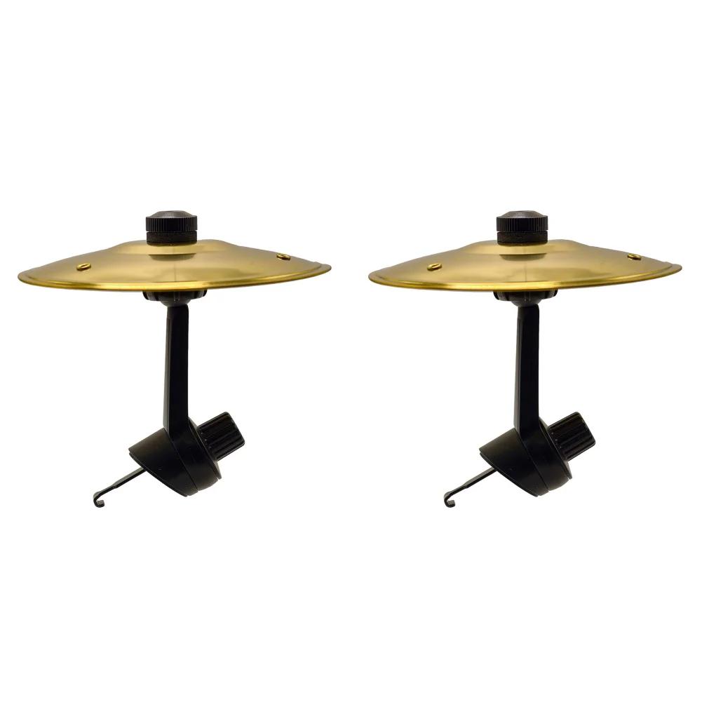 1-3PCS Car Crash Cymbal Air Vent Mini Drum Car Hand-shooting Cymbals Car Cymbal Air Vent Musical Instrument For Car Interior