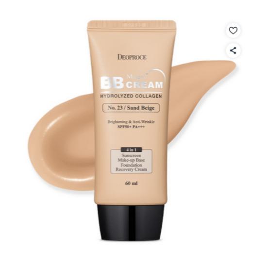 Deoproce Magic BB Cream SPF50+ PA+++ #23 Natural Beige Brightening & Coverage 60ml