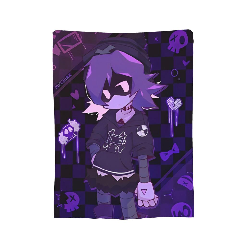 Murder Drones Blanket Flannel Textile Decor Multi-function Soft Throw Blankets for Home Couch Bedspreads