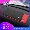 Для VW Volkswagen Jetta MK5 Golf ПВХ Автомобильный Нескользящий Коврик Панель Приборов Телефон Антискользящая Гелевая Подушка Для Volkswagen GTI Arteon R Scirocco Jet