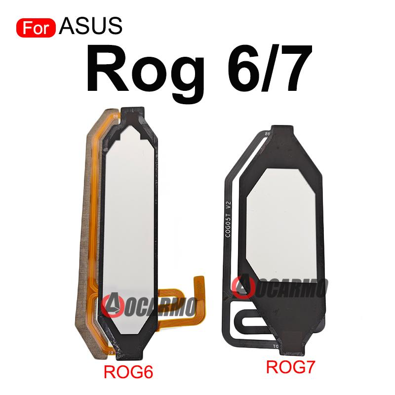 Светодиодная задняя крышка Задняя дверь Лампа Для ASUS ROG Phone 5 6 7 8 Pro ROG 8Pro ROG7 rog6 rog5 ZS673KS Запасная часть для ремонта