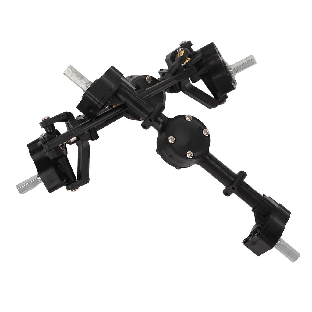 RC Передний Задний Пластиковый Портальный Мост Алюминиевый Приводной Вал для Машины на Радиоуправлении WPL C14 C24 1 16 RC Автомобиль