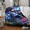 Customizable Genshin Impact4 Throw Blanket – Personalized Name, All-Season Cozy Snug Blanket, Machine Washable, Personalized Blanket