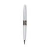Pilot Mr2 Ballpoint Pen 1mm (Black) (Python Silver)
