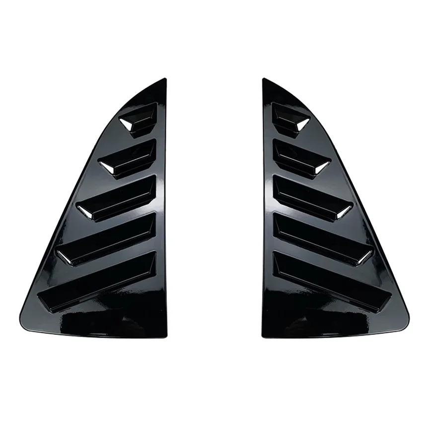 Car Rear Side Window Louver Air Vents Windshield Decoration Cover For Volkswagen Polo 6R 6C 2011 2012 2013 2014 2015 2016 2017