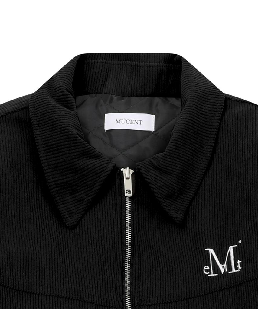 Mucent Rokin Corduroy Blouson Quilted Jacket (Unisex)
