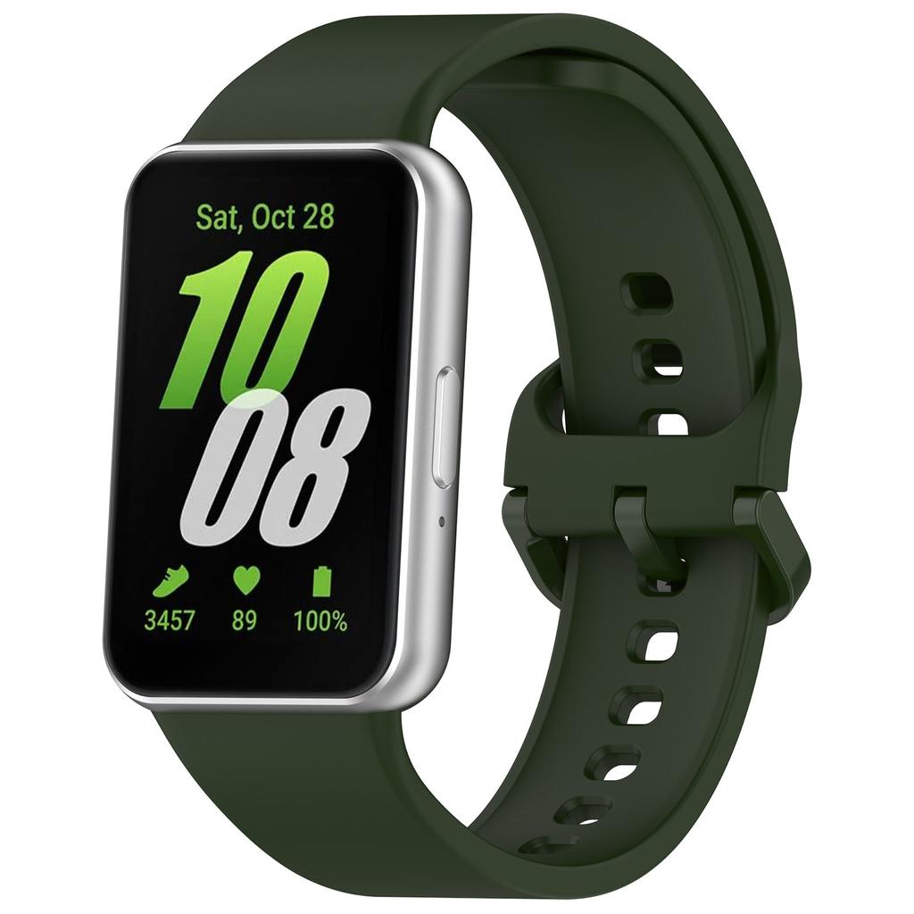 Спортивный силиконовый ремешок для Samsung Galaxy Fit 3 Браслет для умных часов Резиновый браслет Correa для Samsung Galaxy Fit3 Ремешки Аксессуары