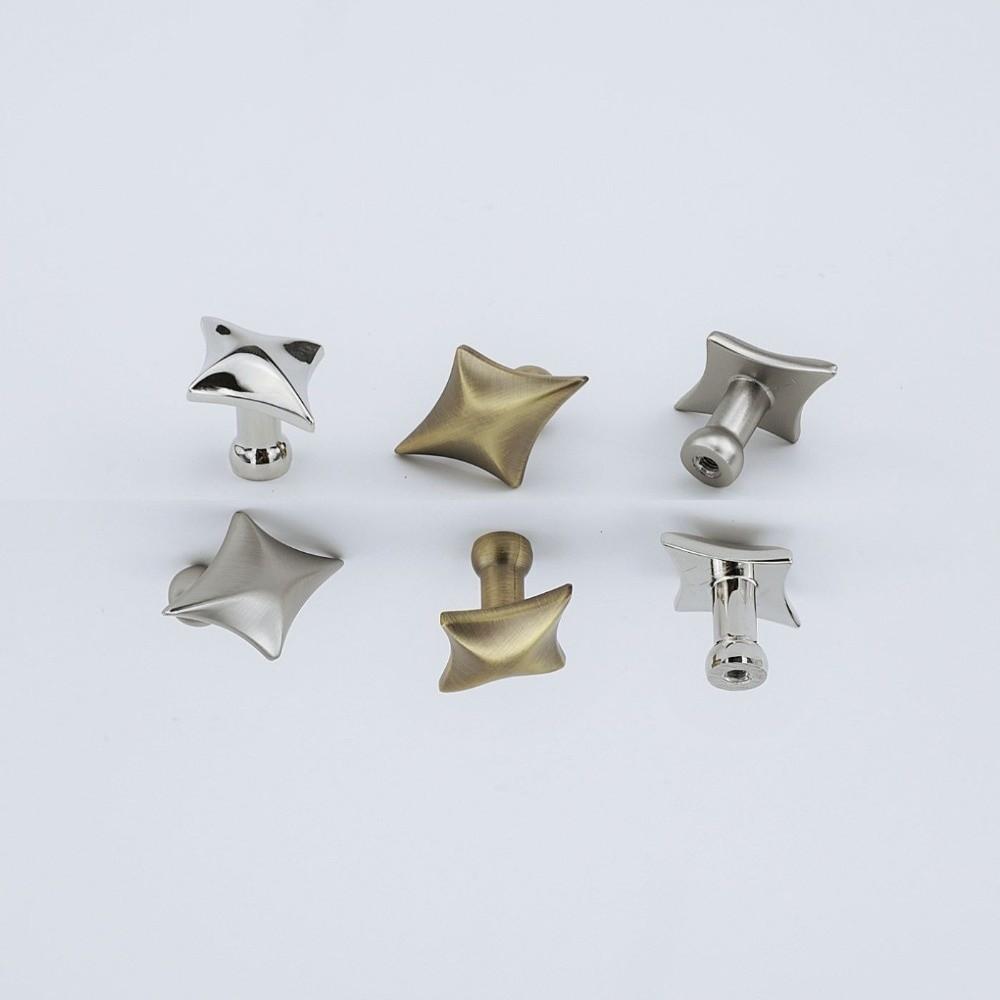 Geometric Furniture Handles Zinc Alloy Drawer Pulls Cabinet Knobs  For Cabinets, Wardrobes, Drawers