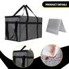 Insulated Food Delivery Bag Lightweight Pizza Warmer Camping Travel Shopping blue