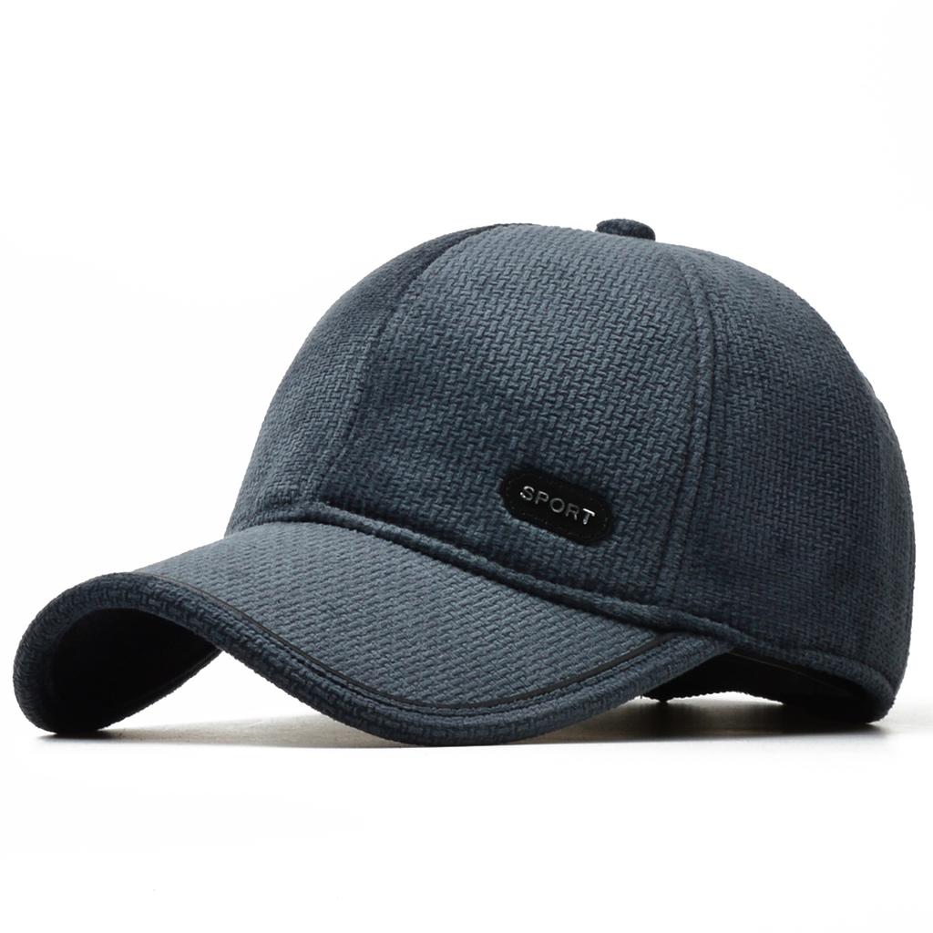 Northwood Winter Warm Mens Sport Baseball Caps Plush Velvet Thickened Outdoor Windproof Ear Protection Baseball Cap Men Trucker Hats