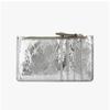 Vivienne Westwood Metallic Crinkle Slim Long Zipper Card Wallet 54020004w L00a7 Q401