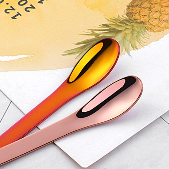 Полезный яркий цвет, высокая прочность, привлекательная приправа, ложка для перемешивания супа, десертная ложка для отбора проб в ресторане, ложка