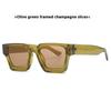 Sunglasses Retro Sunglasses for Men and Women Street Photography Modern Imitation Plate Sunglasses