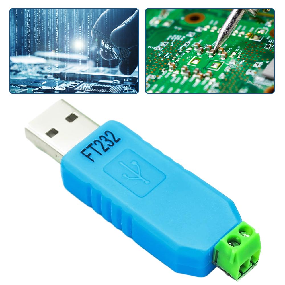 USB в RS485 485 Конвертер Адаптер Чип CH340/PL2303/FT232 Поддержка Win7 Win10 XP Vista Linux Mac OS WinCE5.0