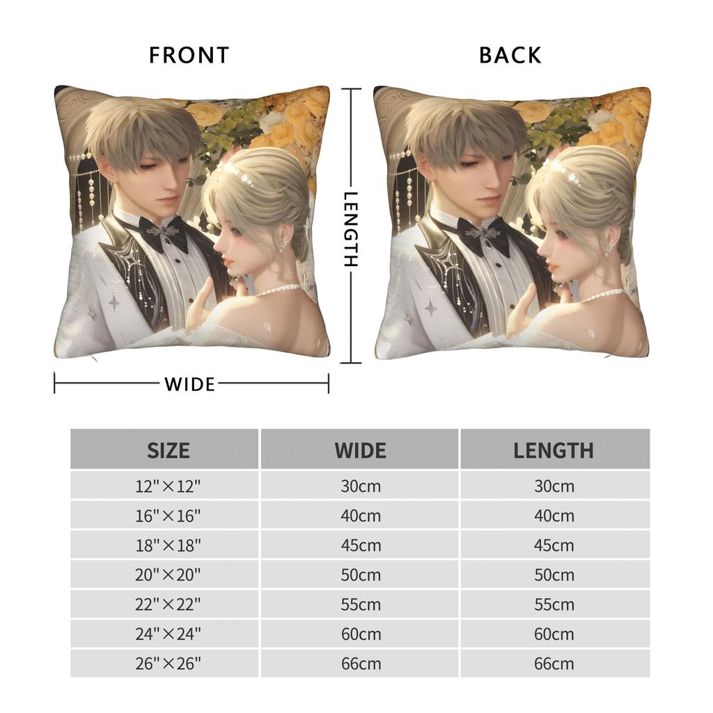 Любовь и Глубокий Космос Наволочка Игра для Девочек Винтажная Наволочка Для Свадебной Вечеринки Домашний Декор Наволочки на Заказ Подарок