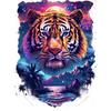 5d DIY Алмазная картина вышивка крестом животное звездное небо тигр алмазная вышивка мозаика полный круглый дрель домашний декор
