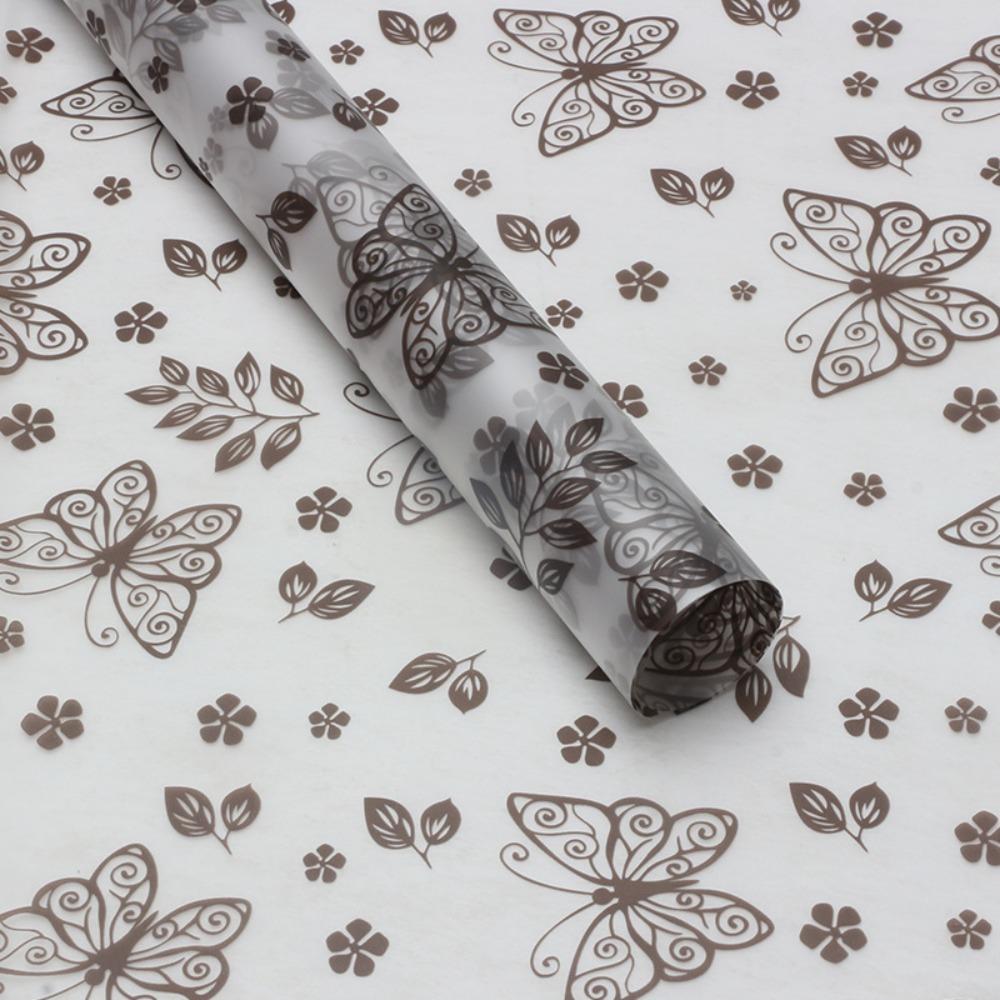20Pcs Translucent Florist Packaging Paper Waterproof Bouquet Wrapping Paper  Gifts
