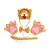 Tail Ears Set , Halloween Cute Animal Costume
