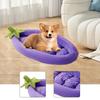 Dog Bed Pet Sleeping Mat Cushion Cute Shape Comfort Anti Slip Bottom Detachable Sofa Lounger Kennel for Puppy Kitten