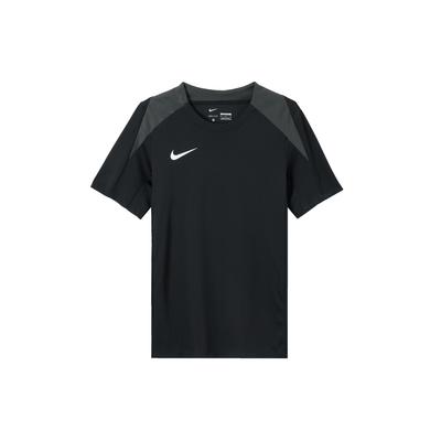 Dri-Fit Strike однотонный повседневный пуловер с круглым вырезом, футболка с коротким рукавом, мужские топы, черный FN2400-010