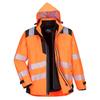 3-in-1 WORK JACKET PW365OBR ORANGE M - KUR 365O M