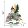 Non-Toxic 5100Stk Lighthouse Island Building Blocks Lighthouse Model Bricks With Light Kids Toys Christmas Gifts Assembly Architecture Set