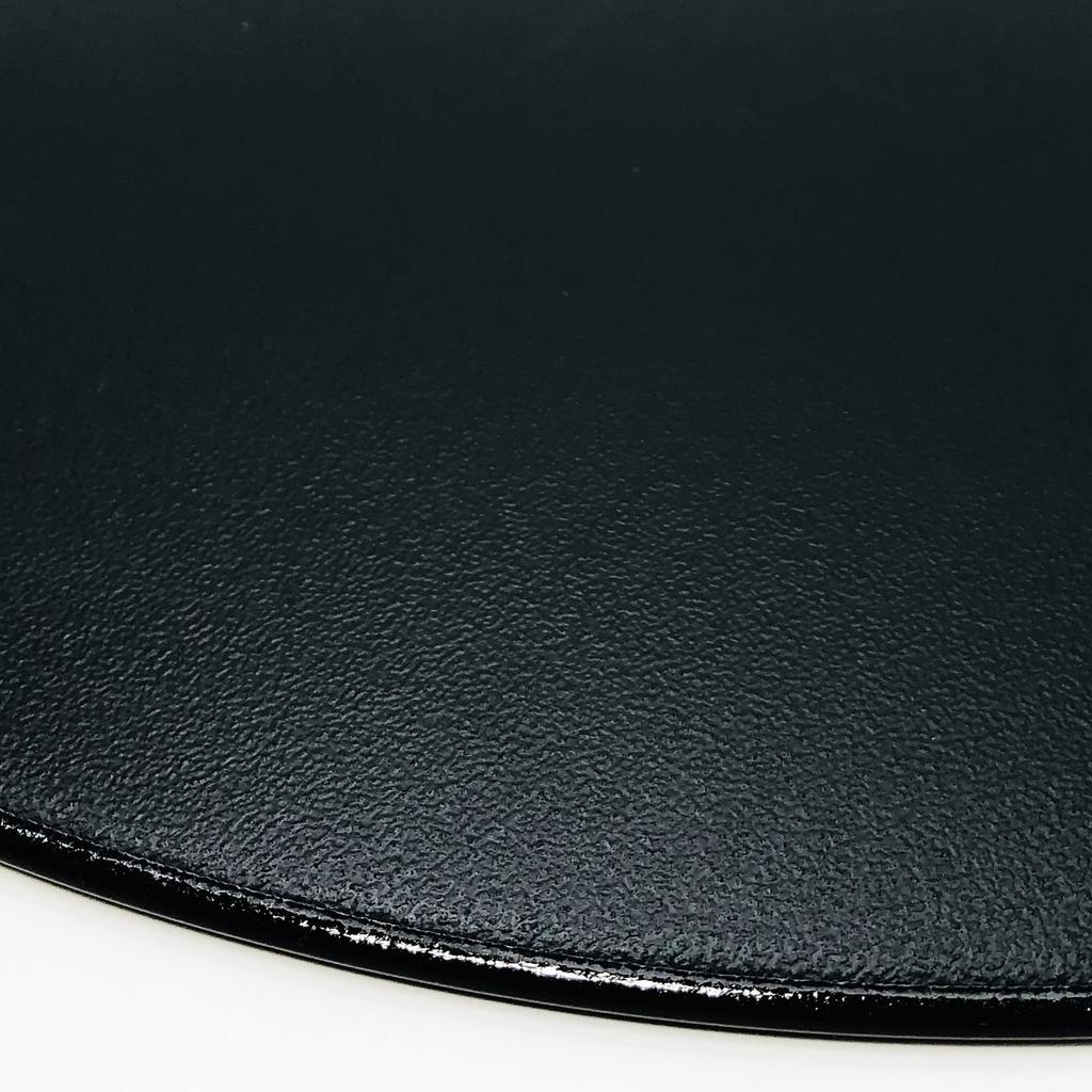 Maeju Lacquerware Half Moon Placemat, Large, Gold (Western Gold Leaf), 7Y-209