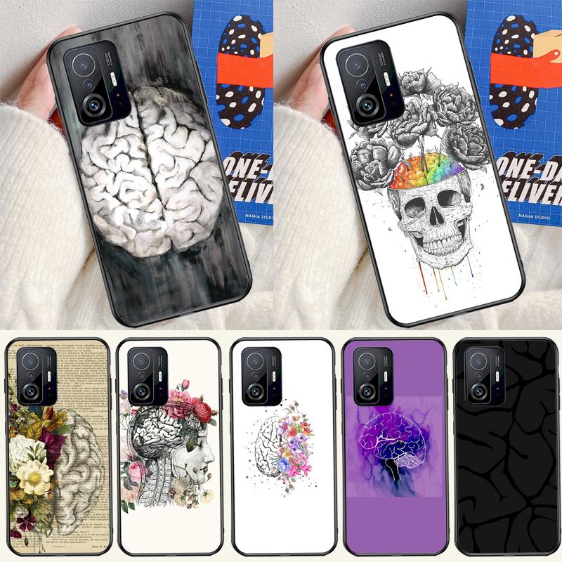 Чехол Anatomy Brain для Xiaomi 14 13 15 Ultra 11T 12T 13T 14T Pro POCO X7 Pro X3 X5 F5 F6 M6 X6 Pro