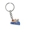 Creative Sports Keychain: Soft PVC Rubber Keyring for Football, Basketball, Volleyball, Rugby Bag Pendant