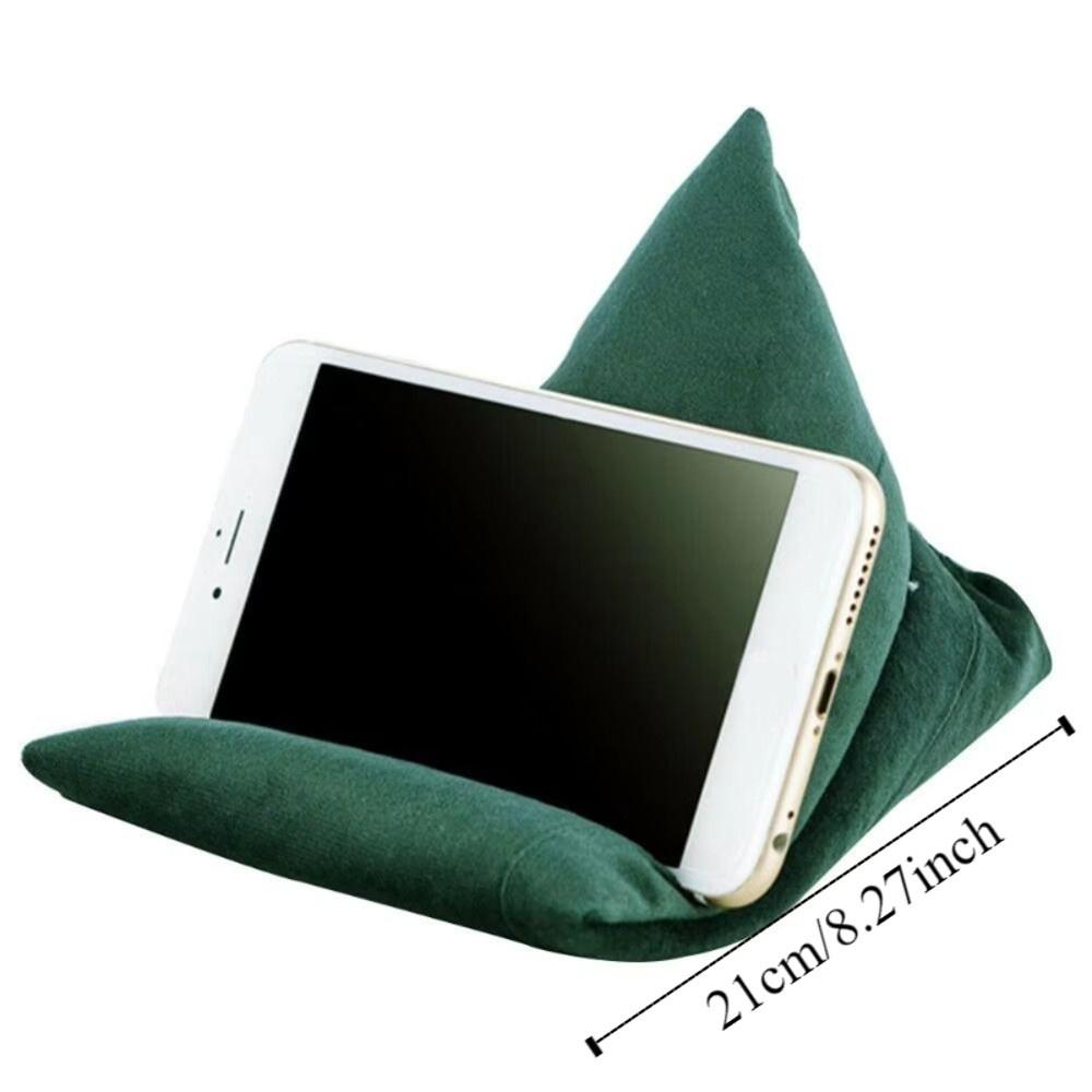 Velvet Pillows Mobile Phone Holder Skin Friendly Soft Fabric Phone Rack Desk Tablet Phone