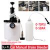 3L/500ML Тормозная жидкость Замена инструмента Дисплей напряжения Гидравлический масляный насос сцепления Тормозная жидкость Продувка Устройство для прокачки для автомобиля Мото